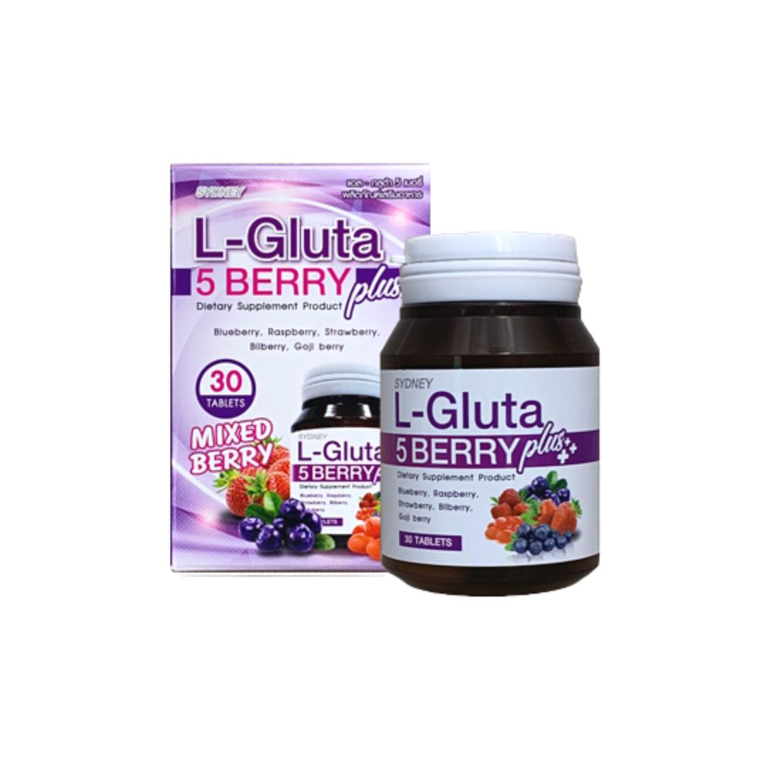 L-Gluta 5 Berry Plus 30 Tablets L-Gluta 5 Berry Plus 30 Tablets